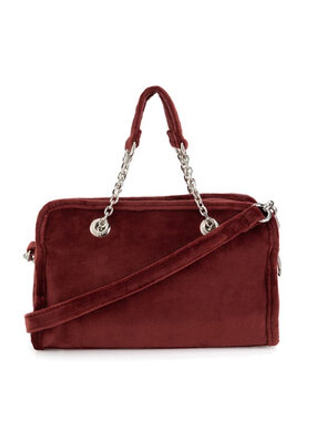 Juicy Couture Torebka BIJXT5465WPO Bordowy. Kolor: czerwony