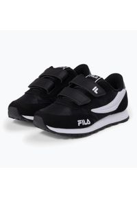 Fila - Buty dziecięce FILA Orbit Revolution Velcro. Kolor: czarny