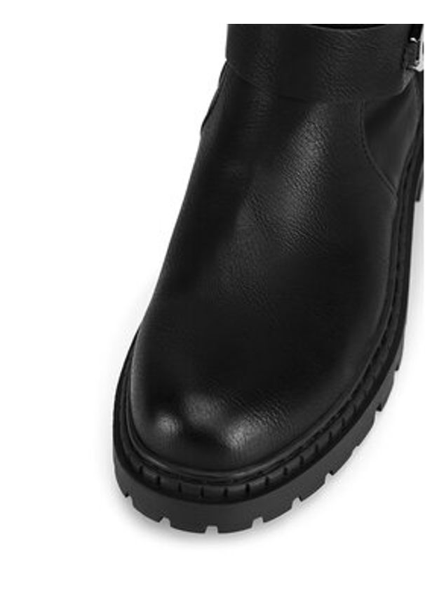 Clara Barson Oficerki WS6102-15 Czarny. Kolor: czarny. Materiał: skóra