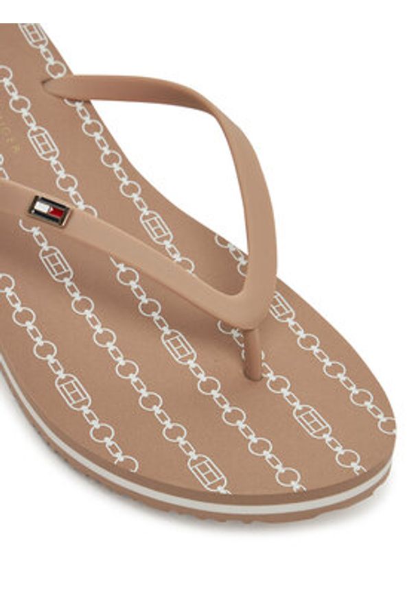 TOMMY HILFIGER - Tommy Hilfiger Japonki FW0FW08518 Różowy. Kolor: różowy. Materiał: syntetyk