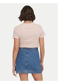only - ONLY T-Shirt Lucy 15346760 Różowy Regular Fit. Kolor: różowy. Materiał: bawełna #3
