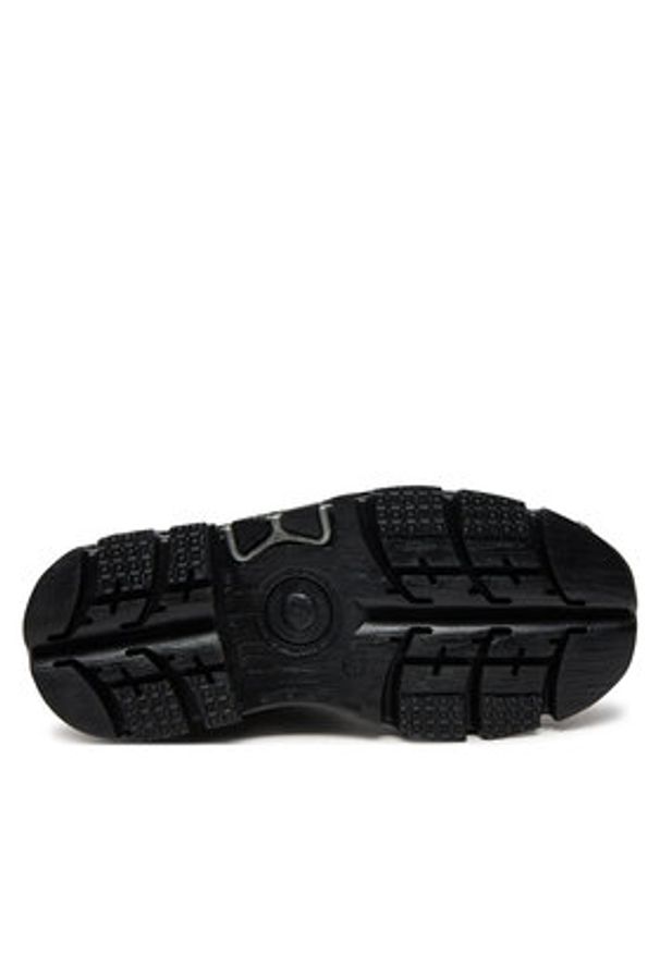 NEW ROCK Glany M-373LUNA-S1 Czarny. Kolor: czarny. Materiał: skóra. Styl: rockowy