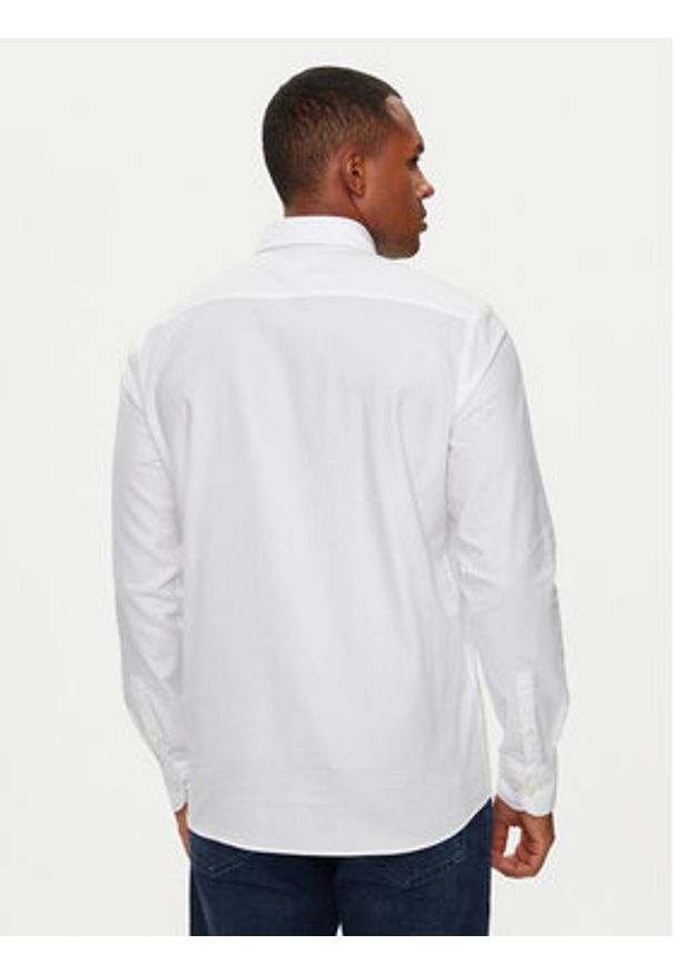 BOSS - Boss Koszula 50520259 Biały Casual Fit. Okazja: na co dzień. Kolor: biały. Materiał: bawełna. Styl: casual