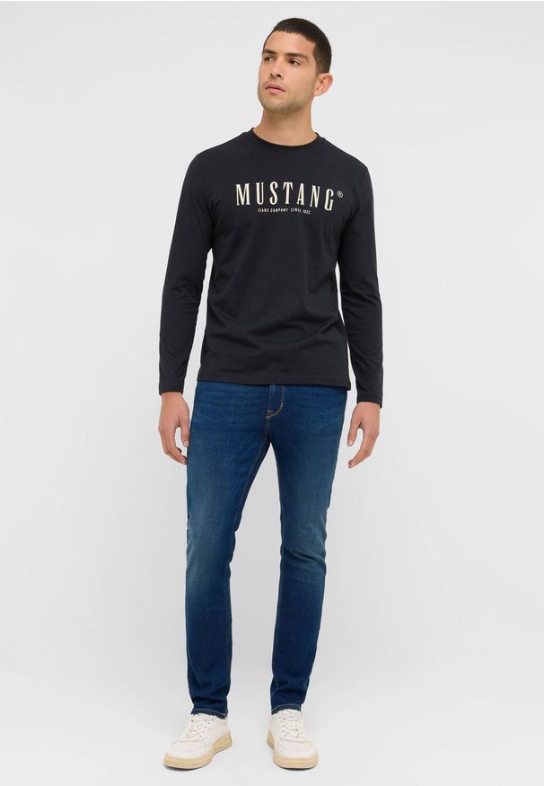 Męskie Spodnie Jeansowe Mustang Style Frisco Skinny Denim Blue 1016793 5000 803