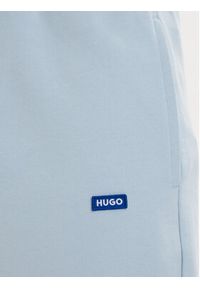 Hugo - HUGO Szorty sportowe Nasensio 50522364 Niebieski jasny Regular Fit. Kolor: niebieski. Materiał: bawełna. Styl: sportowy #4