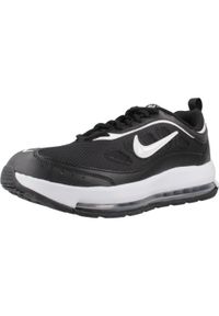 Tenisówki Nike Model Nike Air Max Ap Kolor Czarny. Okazja: na co dzień. Zapięcie: sznurówki. Kolor: biały, wielokolorowy, czarny. Materiał: materiał, syntetyk, tkanina. Szerokość cholewki: normalna. Model: Nike Air Max. Sport: turystyka piesza