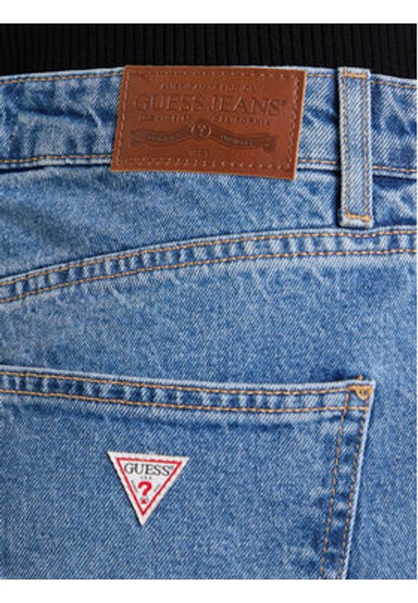 Guess Jeansy W5BA2X D5M47 Niebieski Loose Fit. Kolor: niebieski