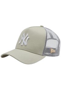 Czapka Trucker New Era MLB New York Yankees. Kolor: beżowy. Styl: sportowy, retro #1