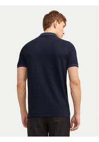 Jack & Jones Polo Paulos 12136668 Granatowy Slim Fit. Typ kołnierza: polo. Kolor: niebieski. Materiał: bawełna #3