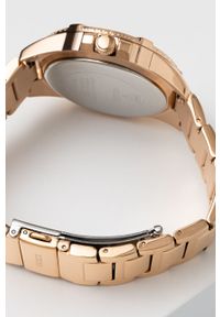 Guess zegarek damski kolor różowy. Kolor: różowy. Materiał: materiał #3