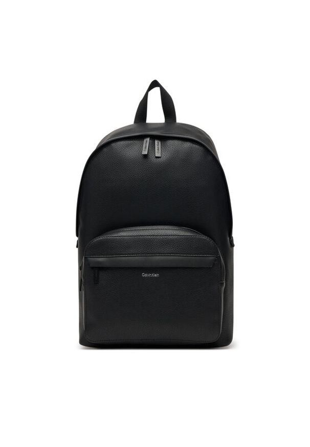 Calvin Klein Plecak Ck Must Round Bp K50K513049 Czarny. Kolor: czarny. Materiał: skóra