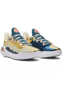 Buty halowe Under Armour Curry 11 Champion Mindset. Kolor: żółty, wielokolorowy, czerwony. Sport: koszykówka #2