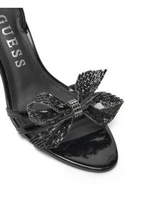 Guess Sandały FLPMER PAF03 Czarny. Kolor: czarny. Materiał: skóra
