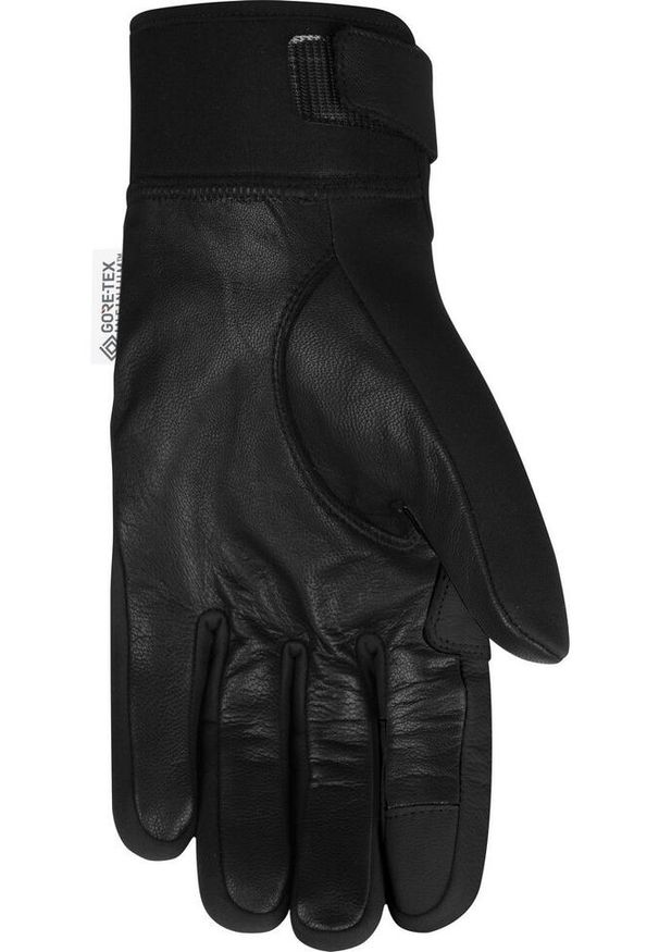 Salewa - Rękawice softshell Sesvenna Ws Grip. Kolor: czarny. Materiał: softshell. Technologia: Gore-Tex