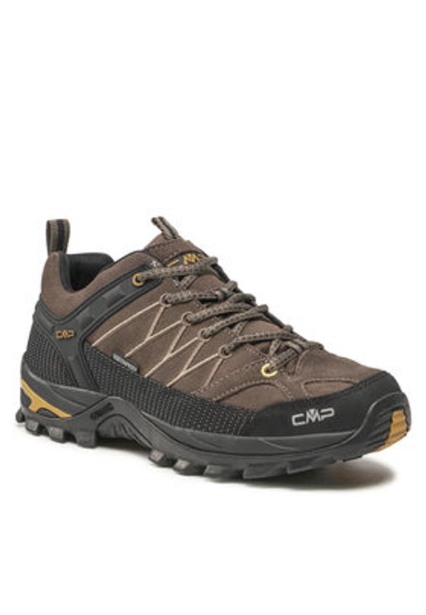 CMP Trekkingi Rigel Low Trekking Shoes Wp 3Q13247 Brązowy. Kolor: brązowy. Materiał: zamsz, skóra. Sport: turystyka piesza