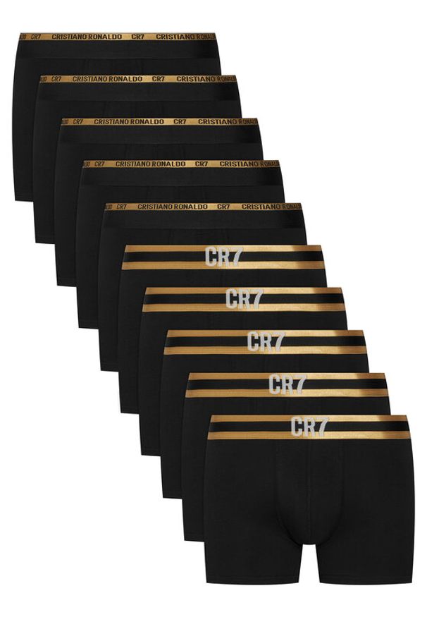 Cristiano Ronaldo CR7 Komplet bokserek 8120-49 Czarny. Kolor: czarny. Materiał: bawełna