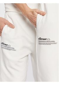 Ellesse Spodnie dresowe Unisex Dimartino SGP16249 Biały Regular Fit. Kolor: biały. Materiał: bawełna, dresówka #4