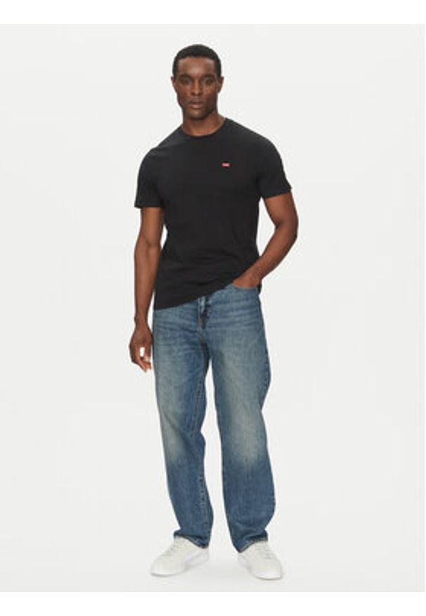 Levi's® T-Shirt Original Tee 56605-0009 Czarny Regular Fit. Kolor: czarny. Materiał: bawełna