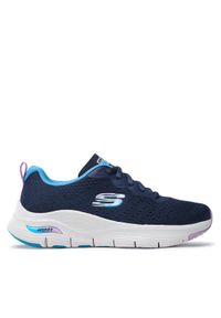 skechers - Skechers Sneakersy Infinity Cool 149722/NVMT Granatowy. Kolor: niebieski. Materiał: materiał