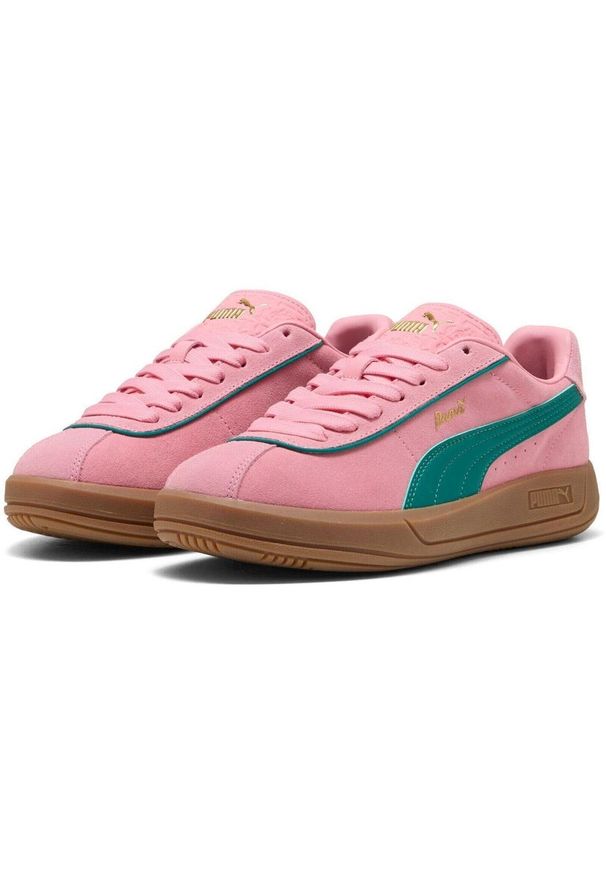 Buty sportowe Puma Club Klassika Sd. Kolor: różowy. Materiał: zamsz, materiał