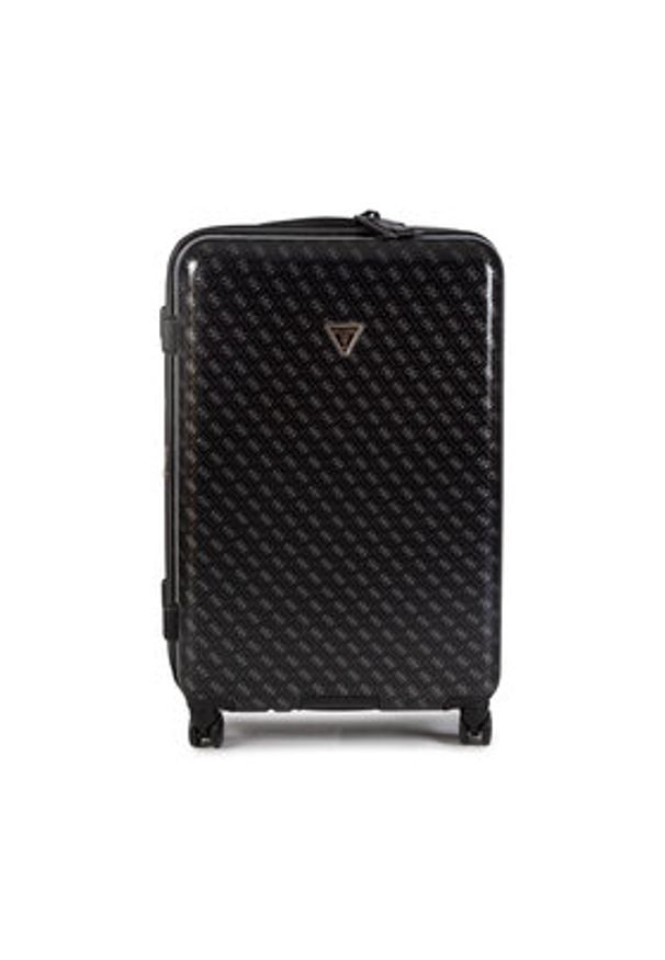 Guess Walizka duża Jesco Travel TWH838 99880 Czarny. Kolor: czarny