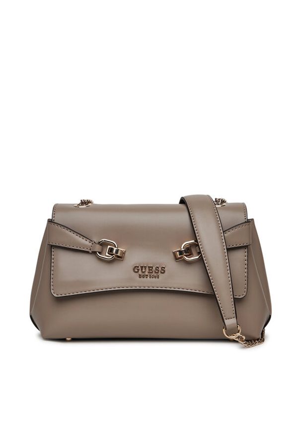 Guess Torebka HWVG96 39210 Brązowy. Kolor: brązowy. Materiał: skórzane
