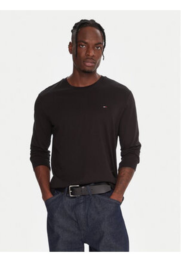 Tommy Jeans Komplet 2 longsleeve DM0DM22148 Granatowy Slim Fit. Kolor: niebieski. Materiał: bawełna. Długość rękawa: długi rękaw
