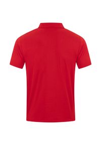 Polo Jako Power. Typ kołnierza: polo. Kolor: czerwony. Materiał: materiał. Sport: piłka nożna #2