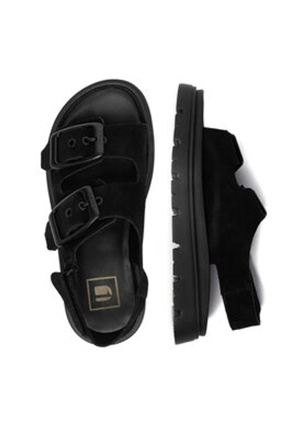 G-Star RAW - G-Star Raw Sandały CEO-WI16-MARS-01 Czarny. Kolor: czarny. Materiał: skóra, zamsz