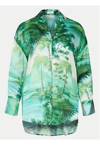 Replay Koszula W2133 .000.74972 Zielony Comfort Fit. Kolor: zielony. Materiał: wiskoza #6