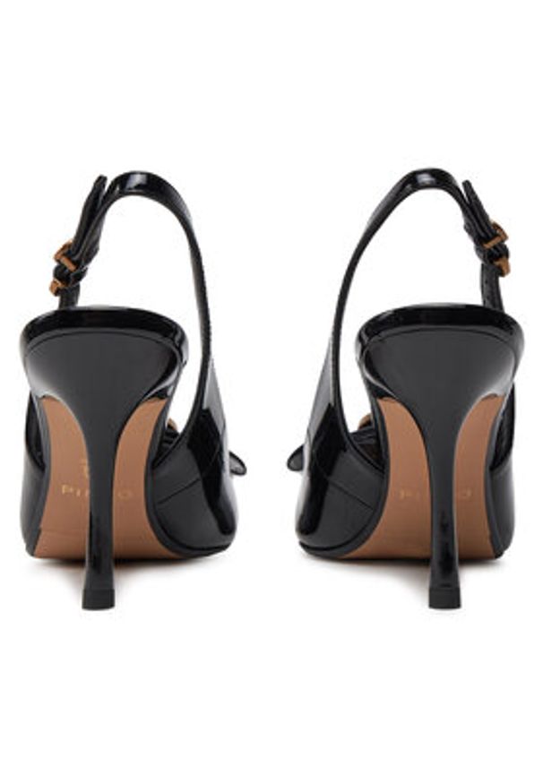 Pinko - PINKO Szpilki Elsa 06 SD0259 E002 Czarny. Kolor: czarny. Materiał: lakier, skóra. Obcas: na szpilce