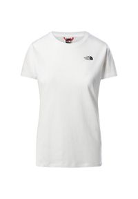 Koszulka turystyczna męska The North Face W Simple Dome Tee. Kolor: biały