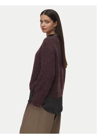 Vero Moda Sweter Ingrid 10331365 Fioletowy Regular Fit. Kolor: fioletowy. Materiał: syntetyk #4