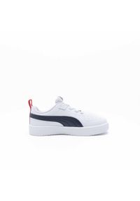 Adidasy Puma Rickie Inf, Dzieci. Okazja: na co dzień. Kolor: biały. Materiał: syntetyk. Sport: turystyka piesza