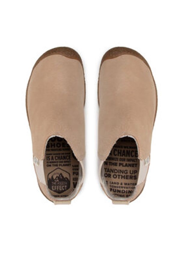 keen - Keen Sztyblety Mosey Chelsea Leather 1026453 Beżowy. Kolor: beżowy. Materiał: skóra, nubuk
