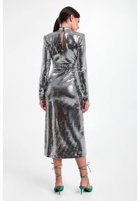 Notes du Nord - Sukienka NOTES DU NORD. Wzór: nadruk, geometria #4