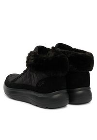 skechers - Skechers Trzewiki 144841/BBK Czarny. Kolor: czarny. Materiał: materiał #4