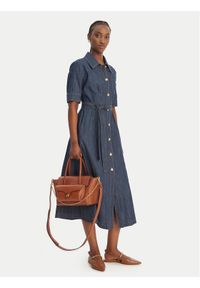 Coccinelle Torebka T8A Coccinelledouble Beat E1 T8A 18 02 01 Brązowy. Kolor: brązowy. Materiał: skórzane #1