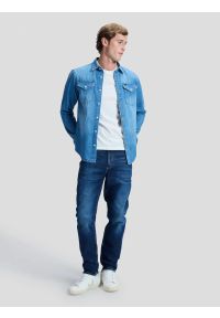 Lee - MESKIE SPODNIE LEE AUSTIN MIDNIGHT BLUE 112355804 #4