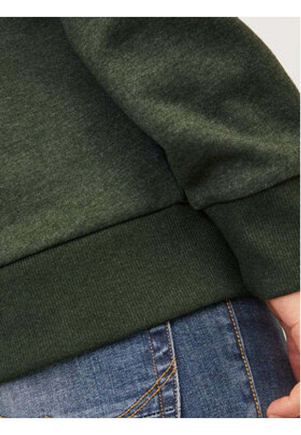 Jack & Jones Bluza Alvis 12256848 Zielony Standard Fit. Kolor: zielony. Materiał: syntetyk, bawełna