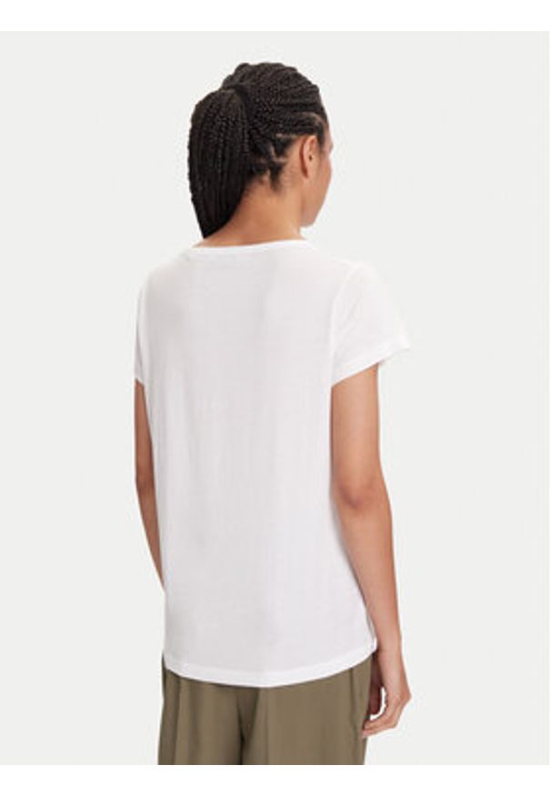 Marc O'Polo T-Shirt 506 2067 51431 Biały Regular Fit. Typ kołnierza: polo. Kolor: biały. Materiał: bawełna