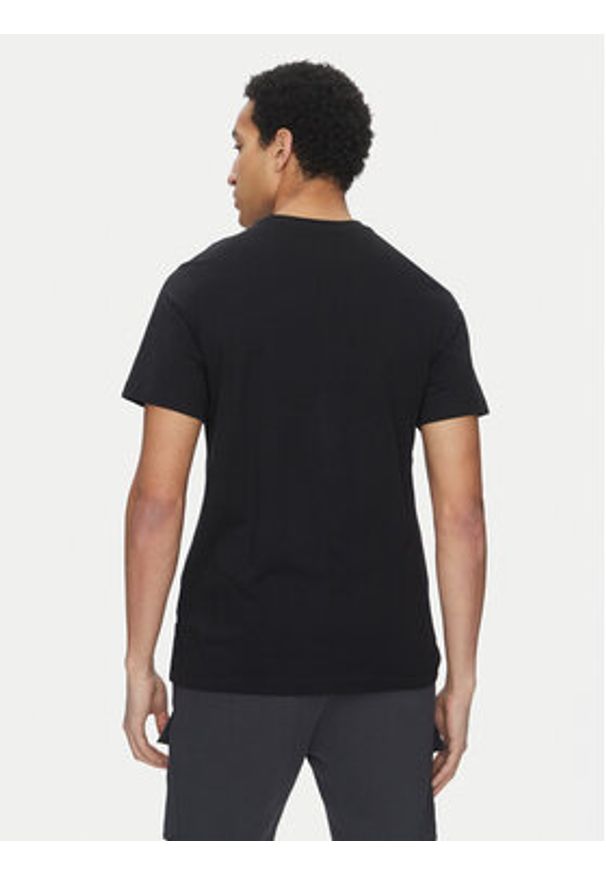 Nike T-Shirt FQ3789 Czarny Regular Fit. Kolor: czarny. Materiał: bawełna