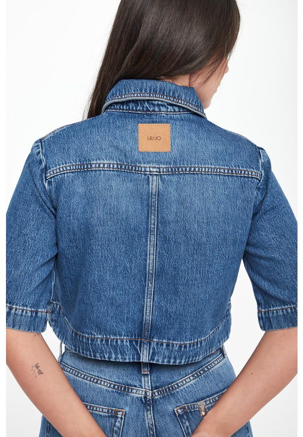 Liu Jo - Koszula damska jeansowa LIU JO. Materiał: jeans