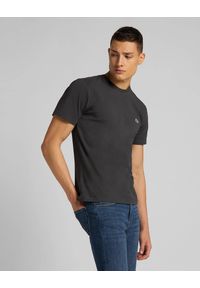 Lee - MĘSKI T-SHIRT LEE SS SMALL LOGO TEE WASHED BLACK L60UFQON 112113584 #2