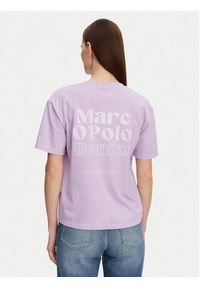 Marc O'Polo Denim T-Shirt 500 0005 950 Fioletowy Relaxed Fit. Typ kołnierza: polo. Kolor: fioletowy. Materiał: bawełna #3