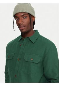 Quiksilver Koszula Husson EQYWT04668 Zielony Regular Fit. Kolor: zielony. Materiał: bawełna