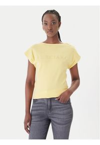Marciano Guess T-Shirt G6GI04 K3505 Żółty Regular Fit. Kolor: żółty. Materiał: bawełna #1