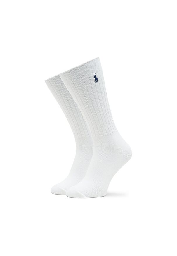 Skarpety długie Polo Ralph Lauren. Kolor: biały