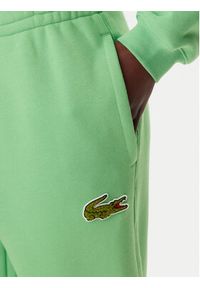 Lacoste Spodnie dresowe XH2750 Zielony Relaxed Fit. Kolor: zielony. Materiał: bawełna #3