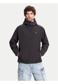 Element Kurtka przeciwdeszczowa Alder 2.0 Travel ELYJK00250 Czarny Relaxed Fit. Kolor: czarny. Materiał: syntetyk